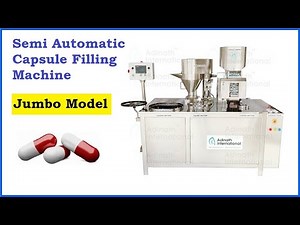 Latest Semi Automatic Capsule Filling Machine, ASCF 35