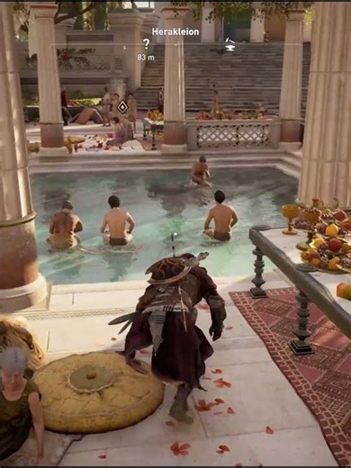 Hidden and Quick assassination kill in Assassin's Creed Origins #arhamnadeemgaming #assassinscreed