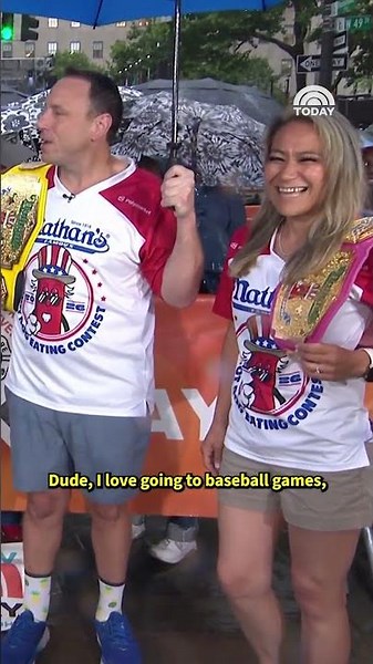 Joey Chestnut and Miki Sudo Love Hot Dogs Year Round