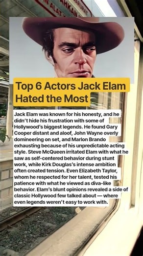 6 Hollywood Legends Jack Elam Couldn’t Stand — The Feuds and Frustrations He Never Held Back