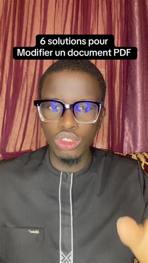 Comment modifier un document PDF