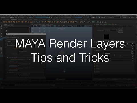 Maya Render Layers tips and tricks