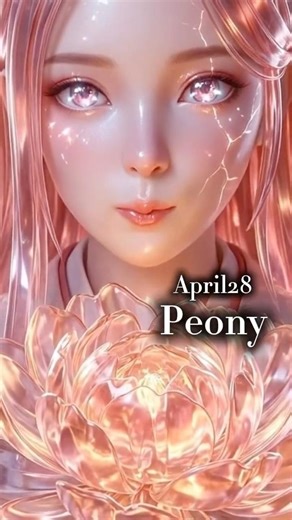 The Peony Guardian Protects You 🌸 Crystal Flower ASMR