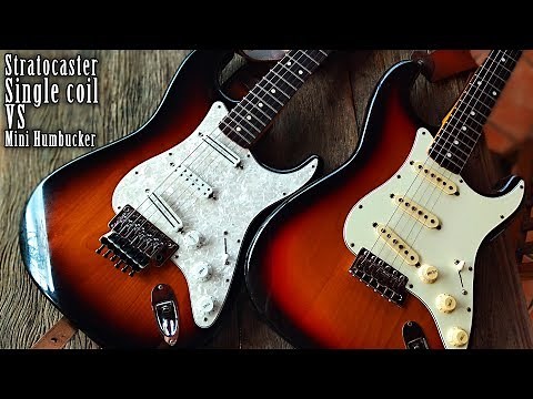 Stratocaster - Single coil vs Single Coil Sized Humbucker