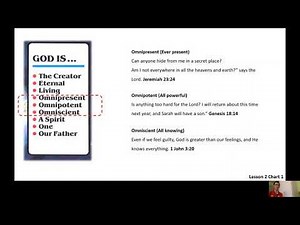 Search For Truth# Lesson 2 Chart 1: In the Beginning