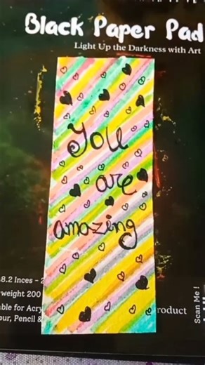easy bookmarks tutorial ✨❤️#acrylicpaintingtutorial #easyarttutorial #foryourpage