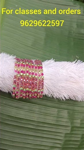 customized raindrop bangle available any colour / choose your design /whole sale rate ku available