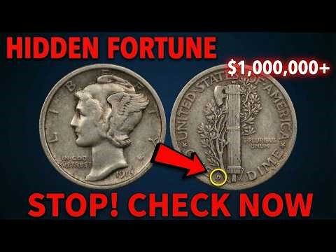 Every 1916-D Mercury Dime Worth $100,000+? Key Date Coin You Must Check! | Mint Mystery
