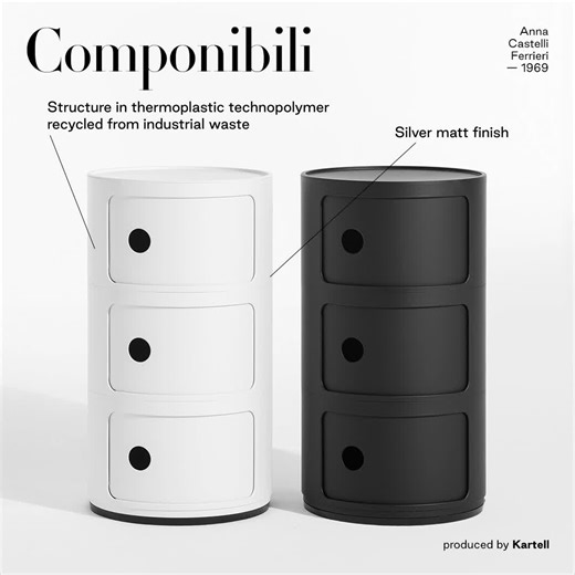 35 reactions | Componibili is a project born in 1969 from an idea of...