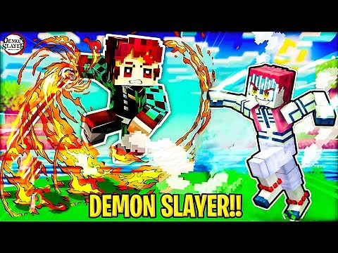 Demon Slayer MOST EPIC Mod for Minecraft PE! 🔥 | Sam 95