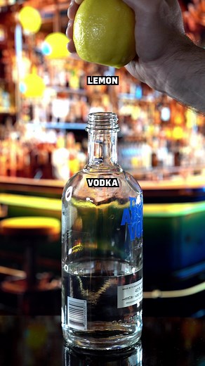 How to make homemade lemon vodka. #drink #drinking #drunk #over21 #absolute