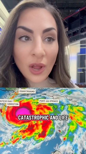 *NEW*🚨 Hurricane Melissa is now expected to reach Category 5 strength bringing destructive winds, flooding & storm surge to Jamaica, Haiti & the DR through Monday. 💨🌊 #HurricaneMelissa #CaribbeanWeather #Jamaica #Haiti #DominicanRepublic #Cat5 #StormUpdate | Meteorologist Michelle Rotella