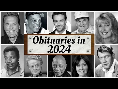 Obituary in 2024: Remembering famous celebrities who died in 2024