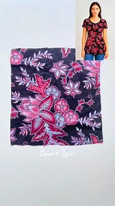 Easy to cut a simple blouse #pattern #design #blouse #fashion | Sunarti Djuri