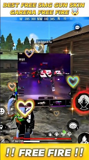 Best Free SMG Gun Skin in Free Fire 🔥 | Top SMG Skins Ranked #shorts #freefire