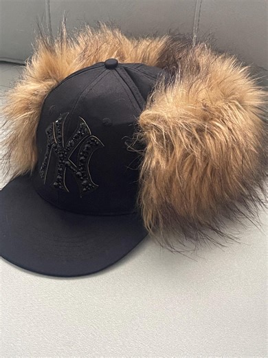 Customized Faux Fur Hat, Adjustable Size - Etsy