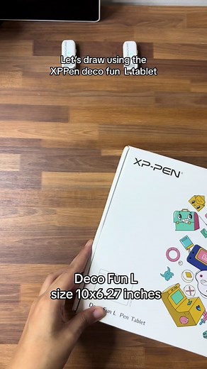 Let’s Draw with XPPen Deco Fun L Tablet