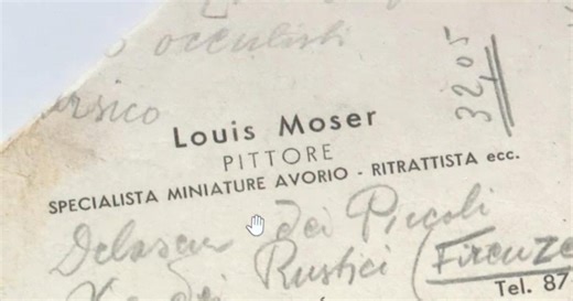 Louis Moser, un artista ebreo deportato a Muro Lucano
