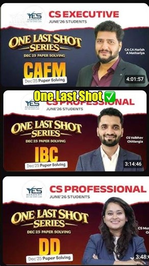 CS Exe & Prof Prep Complete: All Modules Done + 100% Confidence!