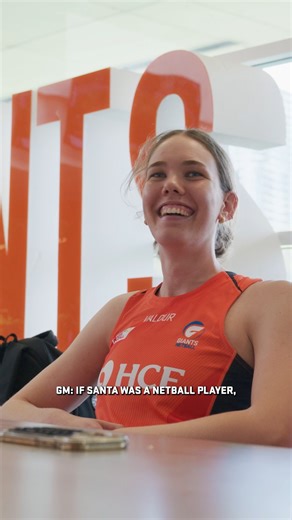 The curious Christmas questions everyone was thinking? We asked them 🎤 | GIANTS Netball