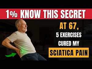 5 Gentle Sciatica Relief Exercises for Seniors (60+) – Safe & Effective at Home