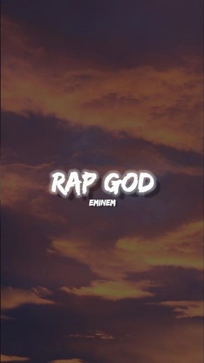 EMINEM - (RAP GOD) LYRICS