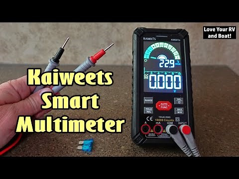 Feature Packed Multimeter - Features, Demo, Review (Kaiweets KM601s)