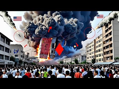 Tensions between the US and China escalate: US launches missiles at Chinese cities - Arma 3