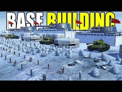 Building a WW2 SUPER-FORTRESS so Large it BROKE this Base Building Simulator...