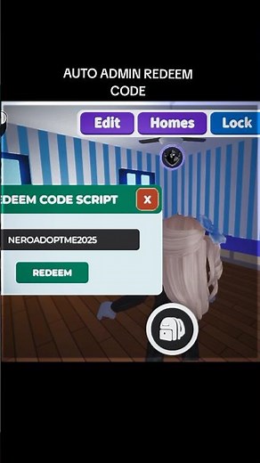 ADMIN SECRET CODE? #adoptmescript