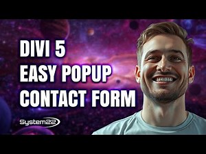 Divi 5 Tutorial: Create Interactive Contact Form Popup with Icon (No Code)