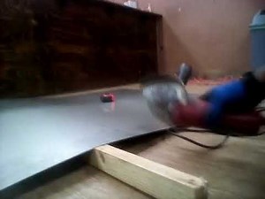 Stainless Steel wall panels installation(3)