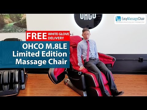 OHCO M.8LE (Limited Edition) Massage Chair Overview