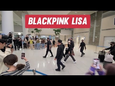 BLACKPINK Lisa Arrivals | 5AM ICN Airport #blackpink
