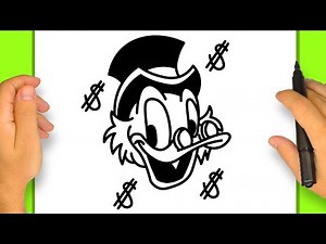 Comment Dessiner Picsou | Étape par Étape Simple et Facile