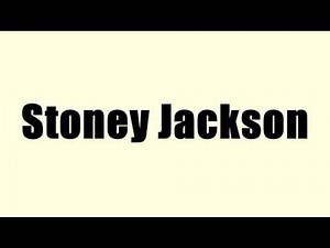 Stoney Jackson