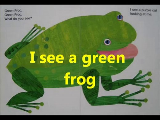 Brown Bear what do you see (with lyrics)