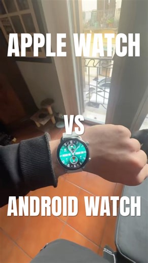 Apple Watch vs Watch Android