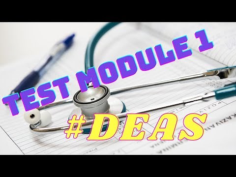 Test #Module1 : Accompagnement d'une personne dans les activités de sa vie quotidienne #deas