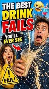 The Best Drink Fails You’ll Ever See 😂🥤 #funny #funnyshorts #memes #entertainment #comedy #lol