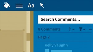 آموزش کامنت نویسی در فایل PDF برای AEC در Adobe Acrobat DC