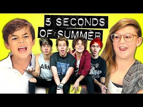 KIDS REACT TO 5 SECONDS OF SUMMER