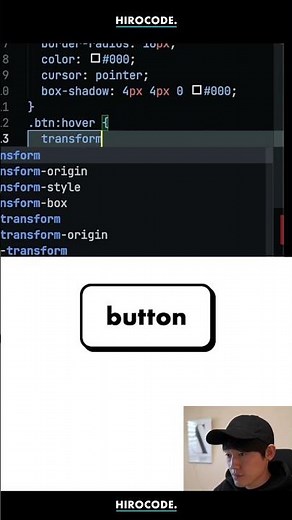 フラットな立体ボタンの作り方 #shorts