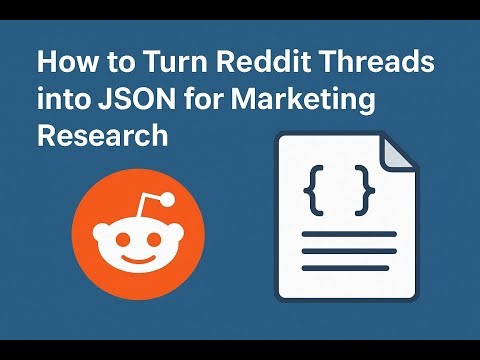 Reddit's Hidden JSON Feature Will Transform Your Marketing Research