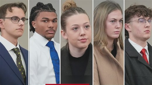 Five students at Assumption University in Massachusetts face charges in connection with an alleged plot to lure a man to their campus and then seize him as part of a “catch a predator” TikTok stunt. At least one of those students has since been suspended, according to The Worcester Telegram & Gazette reporter Brad Petrishen. #Banfield | NewsNation