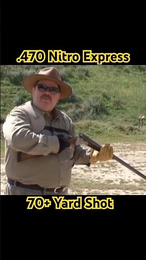 Lynn Thompson Tests the .470 Nitro Express at Long Range #lynnthompson #hunting #shootingsports