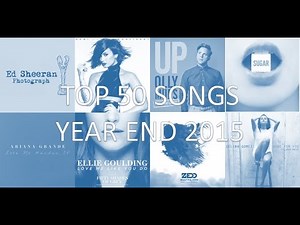 Top 50 songs Year End 2015 - Personal Chart