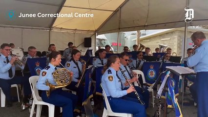 Attestation ceremony at the Junee Correctional Centre