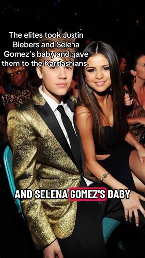 Justin Bieber and Selena Gomez had a baby that was taken and given to the Kardashians in order to keep him in line. #justinbeiber #selenagomez #kardashians #elite