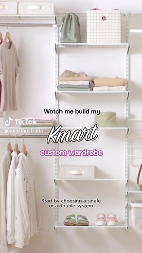 DIY Custom Wardrobe Storage Solutions from Kmart